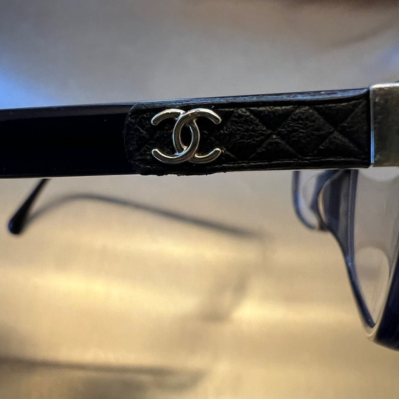 Chanel reading frames Navy Blue size 53-16-135 - Picture 6 of 8